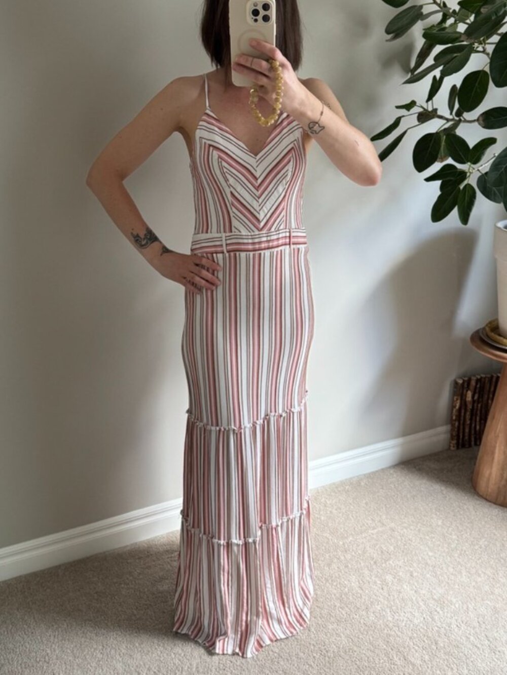 Striped Maxi Dress